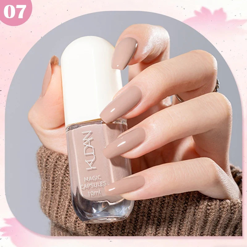 10ml Water-Based Peel Off Nail Polish 40 Colors Long Lasting Quick Drying No Need of Lamp to Cure Nail Supplies Manicure Nails 40