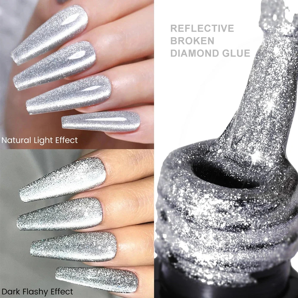 XEIJAYI Pink Cat Eye Gel Nail Polish Ceramic Magnetic Gel UV Semi-permanent Enamels Varnish Nail Supplies For Professionals Gel 33