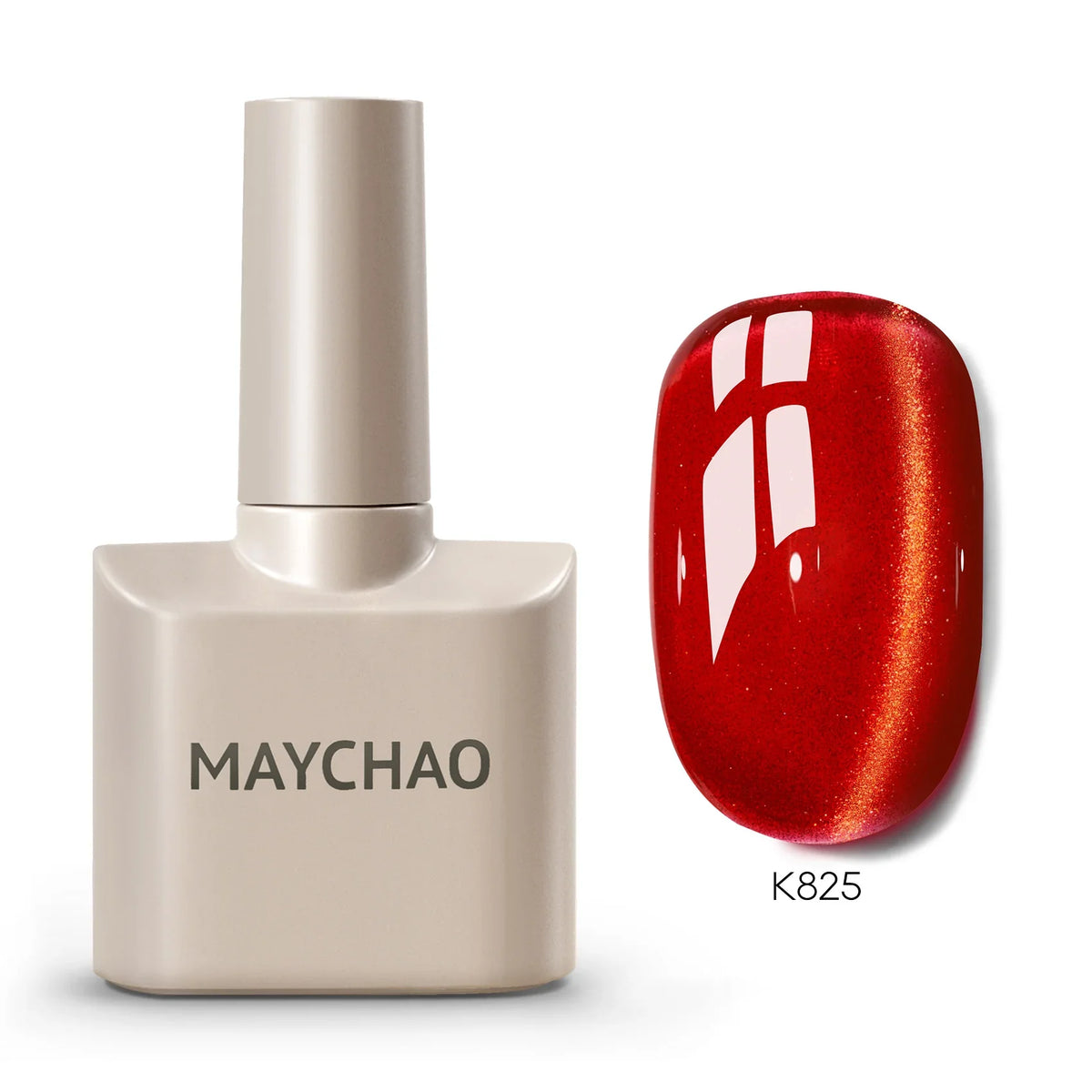 MAYCHAORomantic Galaxy Cat Eye Gel Nail Polish With Magnet Soak off UV Holographic Magnetic Rainbow Gel Polish for Nail Manicure 14