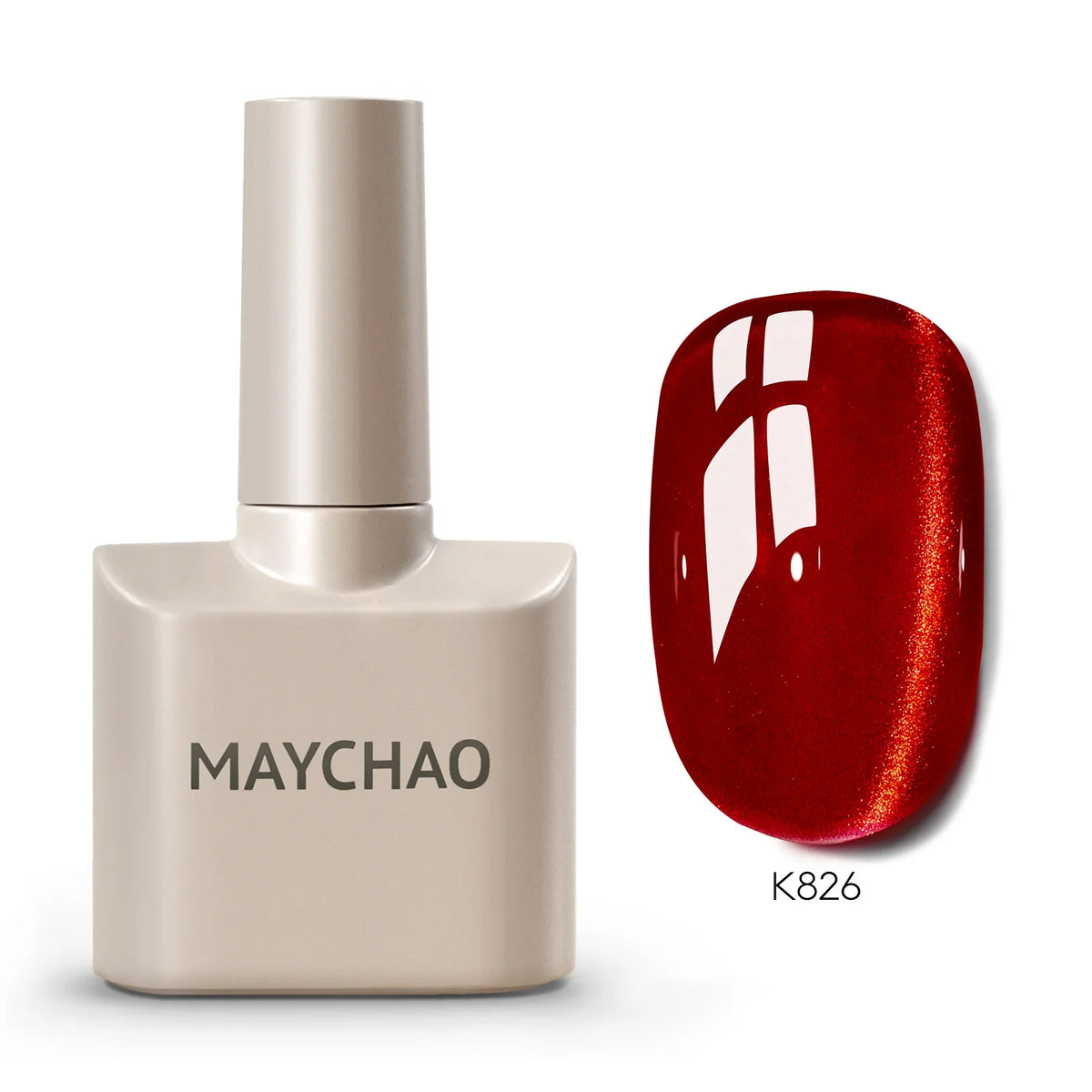 MAYCHAORomantic Galaxy Cat Eye Gel Nail Polish With Magnet Soak off UV Holographic Magnetic Rainbow Gel Polish for Nail Manicure 28