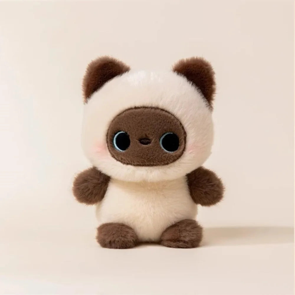 Cute 16cm Plush Companion Doll Capybara Elephant Stuffed Animal Pillow Plush Bear Animal Plush Toy Sleeping Gift 14