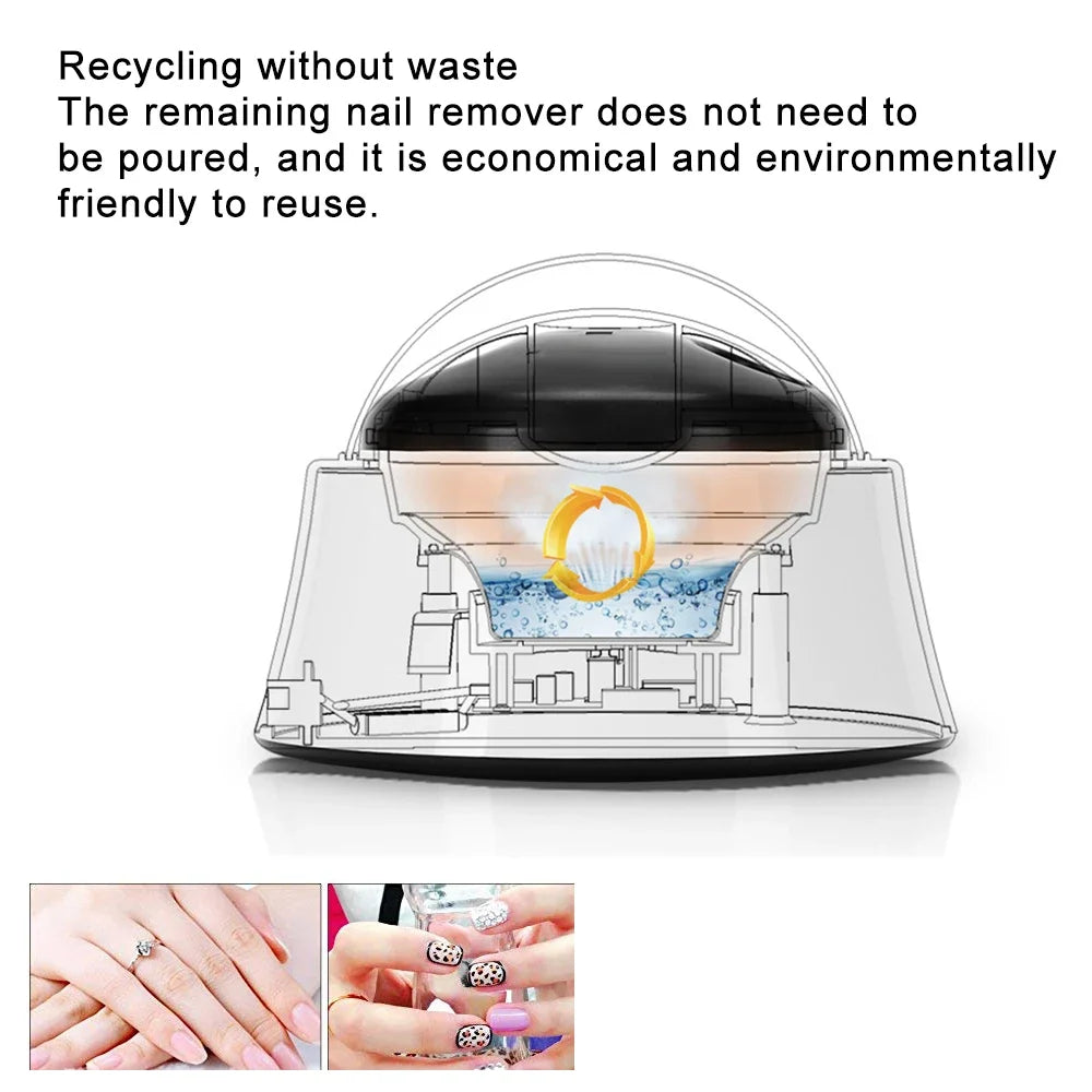 36W Electric Gel Nail Polish Remover – Fast Salon & Home Use, No Soak Required, for Gel & Acrylic Nails – 2025 Nail Care Trend 3