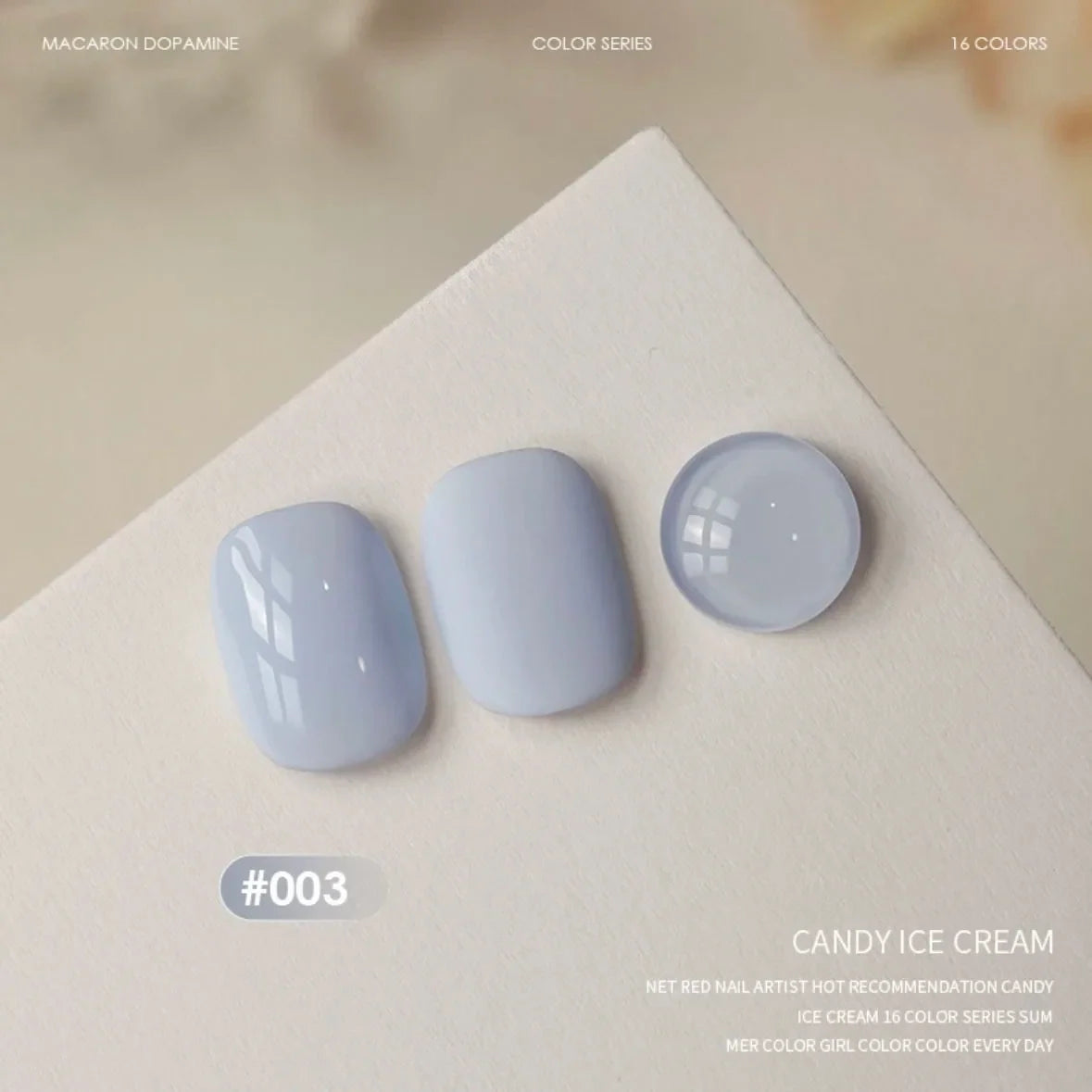 MIANEL 12ML 1-6PCS 2026 New Release Jelly Dopamine Candy Gel Nail Polish - Multi-Color Nude Sheer Finish Bestseller 23