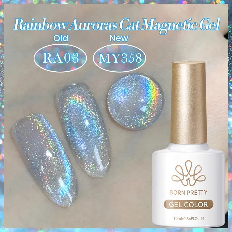 BORN PRETTY 117 Colors Cat Magnetic Gel Nail Polish 10ml Full Coverage Varnish Semi Permanent Super Gorgeous Nails Manicure 63