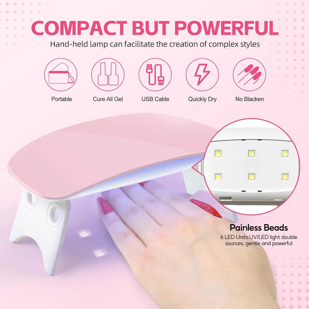 Acrylic Nail Kit for Beginners with Everything Nails Kit Acrylic Set with Drill and U V Light Professional Glitter Powder Decora 5