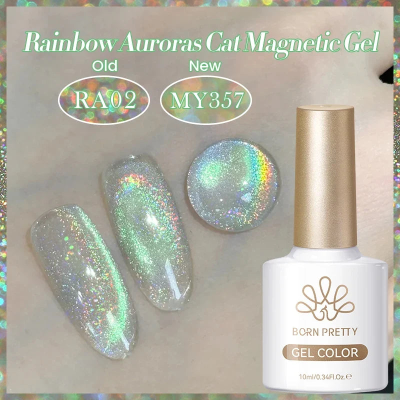 BORN PRETTY 117 Colors Cat Magnetic Gel Nail Polish 10ml Full Coverage Varnish Semi Permanent Super Gorgeous Nails Manicure 76