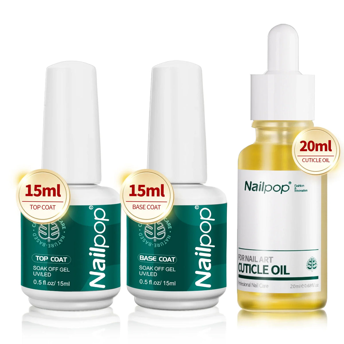 Nailpop Nail Dehydrator and Primer Acid Free Natural Nail Prep for Acrylic and UV Gel Nail Polish Fast Dry Superior Bonding Set 11