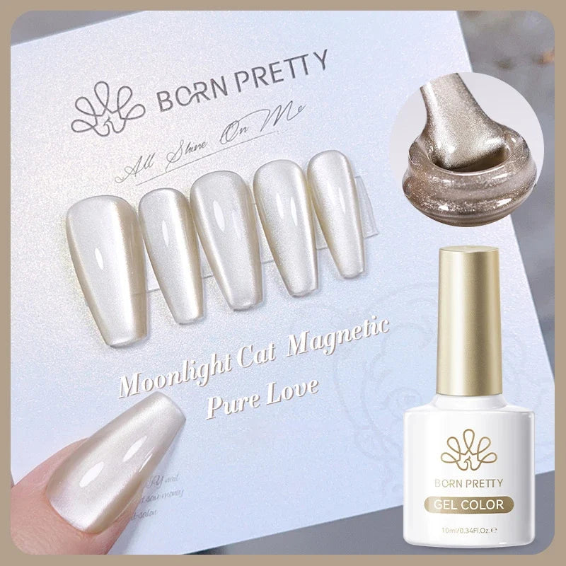 BORN PRETTY 117 Colors Cat Magnetic Gel Nail Polish 10ml Full Coverage Varnish Semi Permanent Super Gorgeous Nails Manicure 87