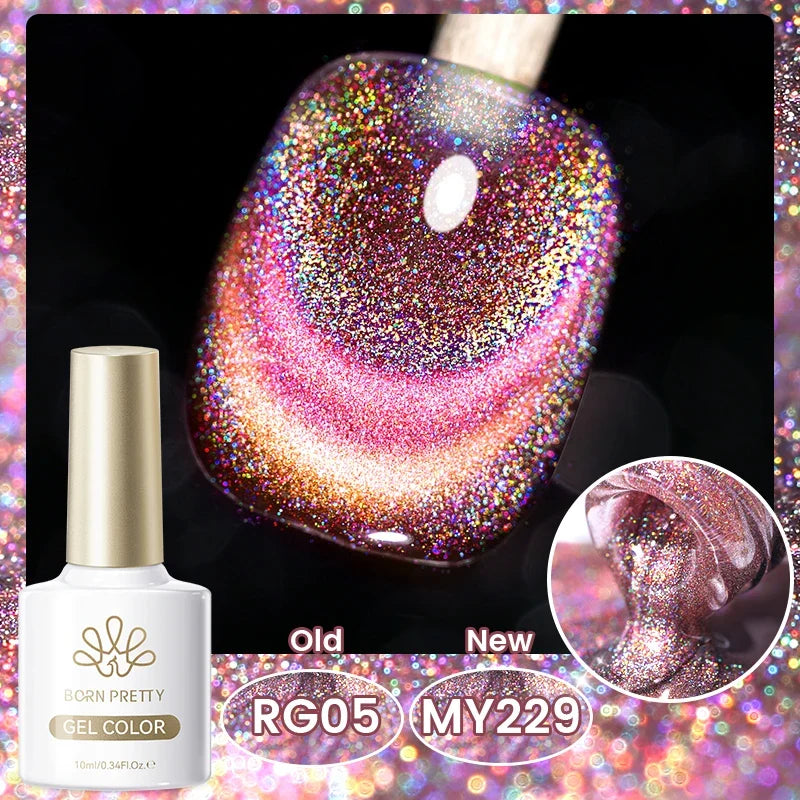 BORN PRETTY 117 Colors Cat Magnetic Gel Nail Polish 10ml Full Coverage Varnish Semi Permanent Super Gorgeous Nails Manicure 10