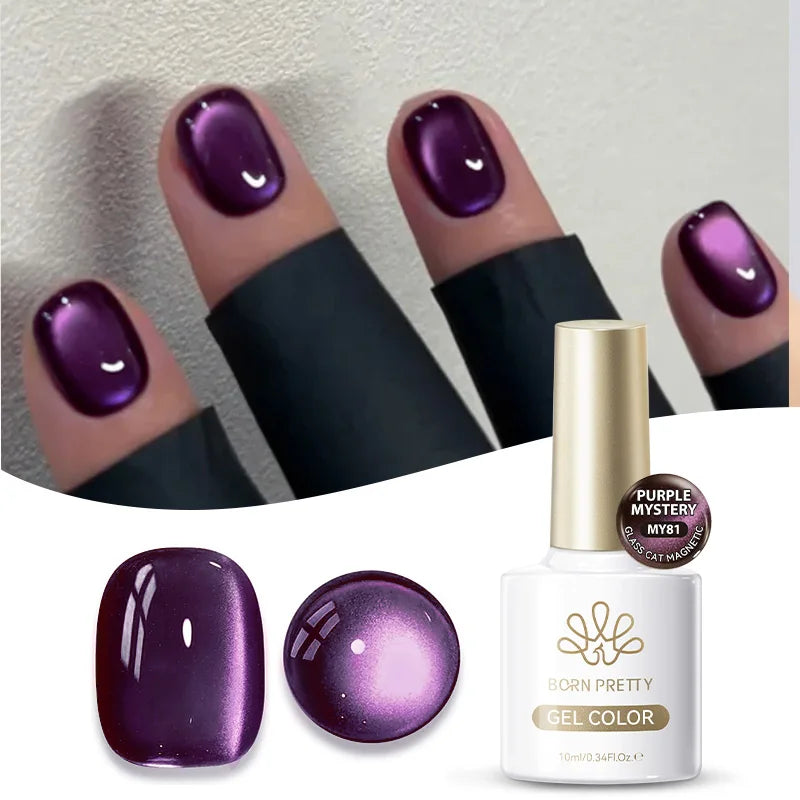 BORN PRETTY 117 Colors Cat Magnetic Gel Nail Polish 10ml Full Coverage Varnish Semi Permanent Super Gorgeous Nails Manicure 26
