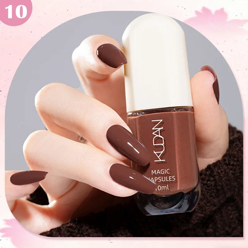 10ml Water-Based Peel Off Nail Polish 40 Colors Long Lasting Quick Drying No Need of Lamp to Cure Nail Supplies Manicure Nails 9