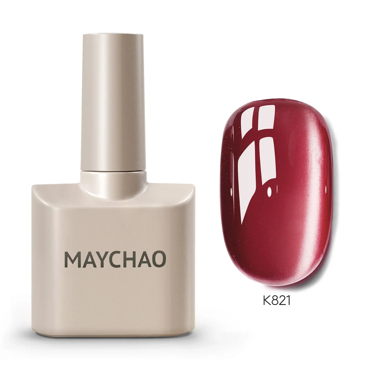 MAYCHAORomantic Galaxy Cat Eye Gel Nail Polish With Magnet Soak off UV Holographic Magnetic Rainbow Gel Polish for Nail Manicure 59