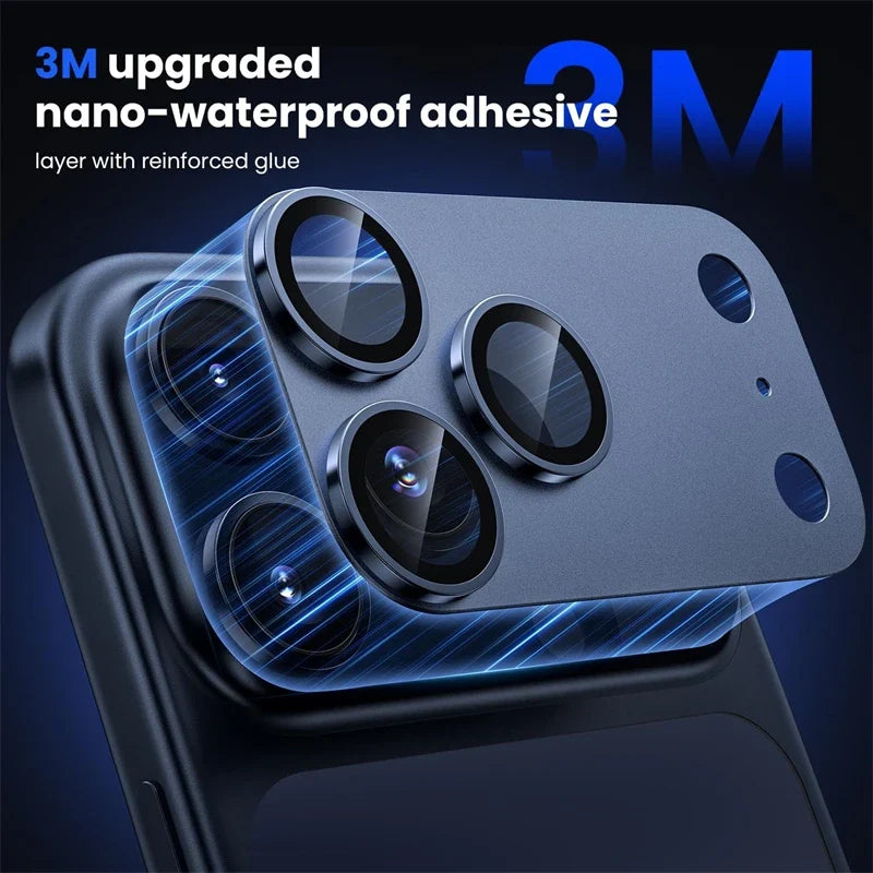 Tempered Glass Lens Protector with Metal Ring 4