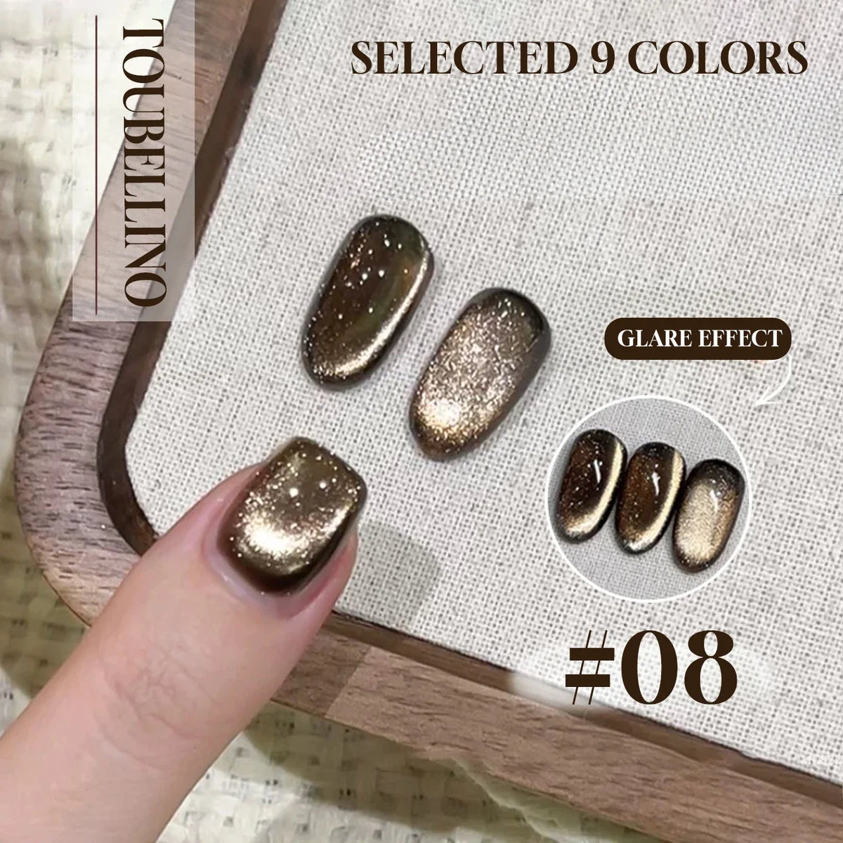 MIANEL 12ML Emperor Green Cat Eye Gel Nail Polish Whitenning Nails Green Nails Suitable For Nail Salons Nail Supplies  1-21pcs 29