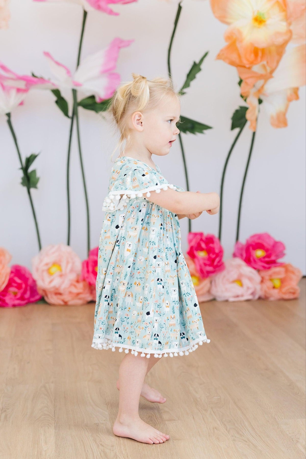 Furry Friends Pom Pom Dress 6
