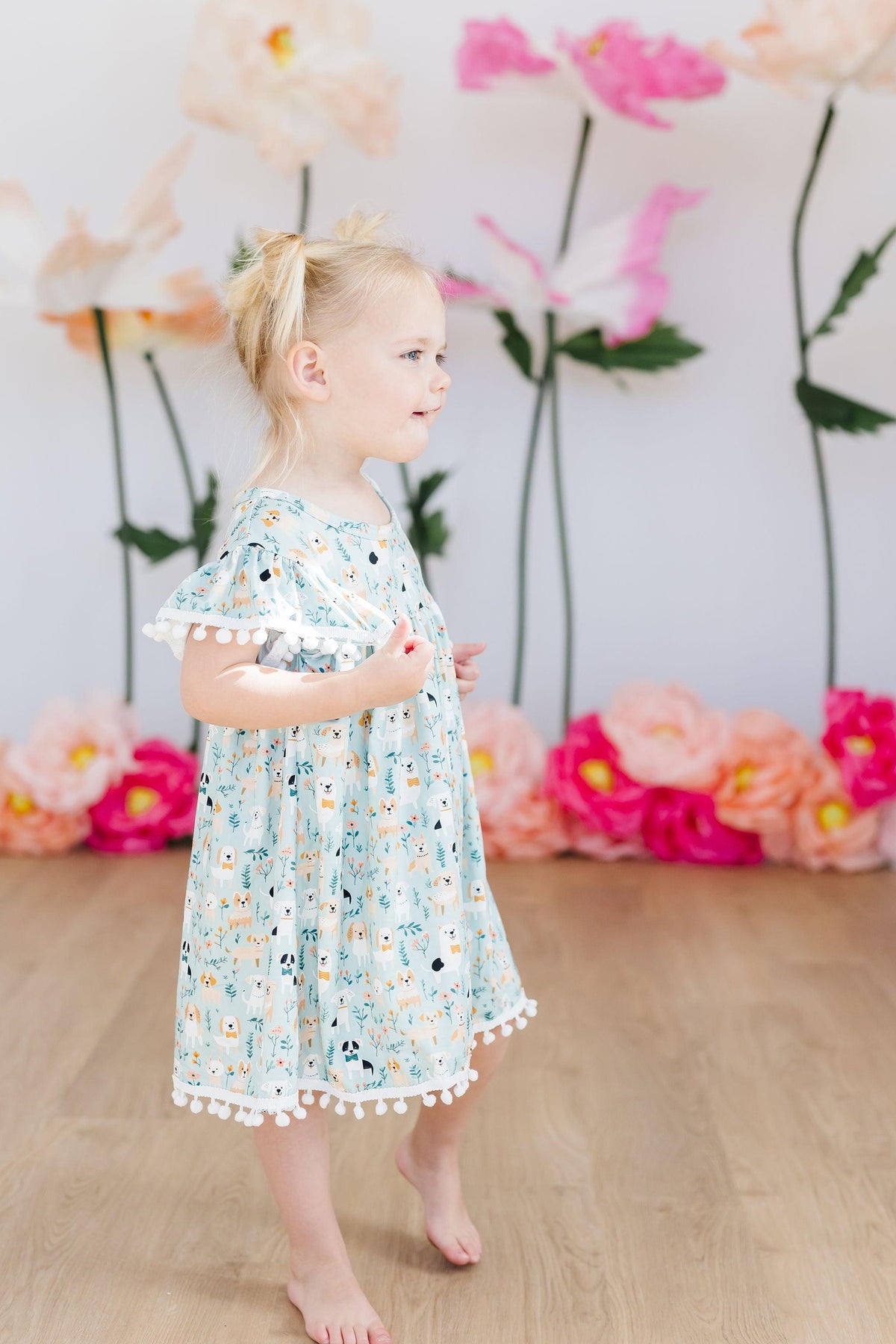 Furry Friends Pom Pom Dress 8