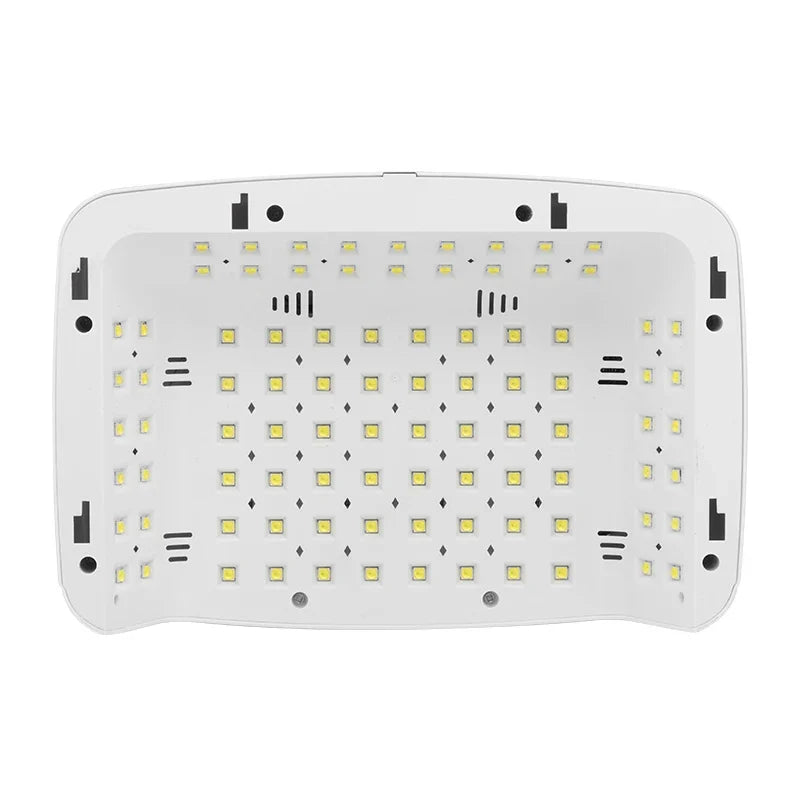 90 LEDS Nail Dryer LED Nail Lamp UV Lamp for Curing All Gel Nail Polish Motion Sensing Manicure Pedicure Salon Tool Big Space 6