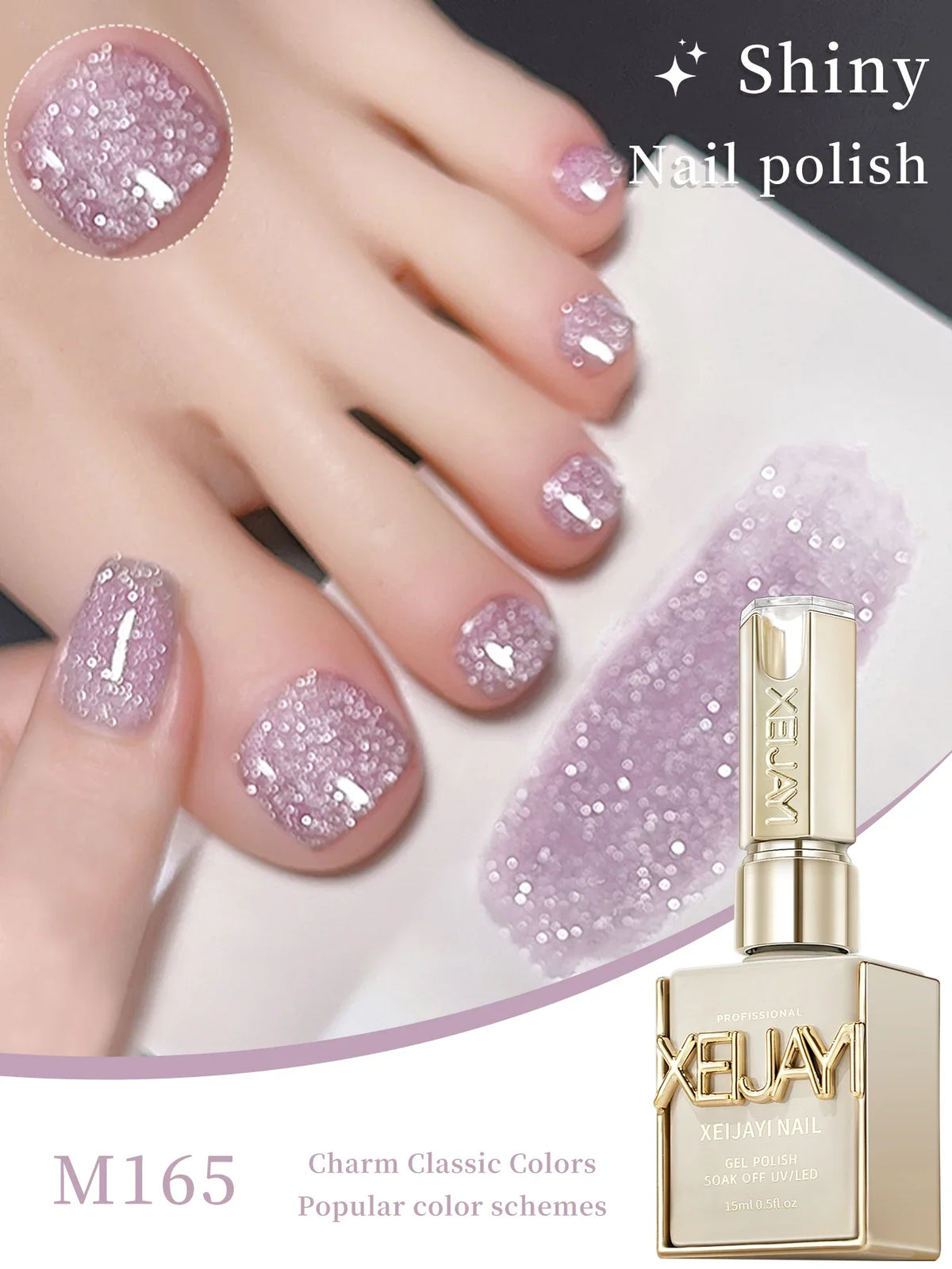 1Pc 15ML Milky White Pure Nail Polish Gel Nail Add Semi-Permanent Soak Off UV LED Construction Gel Varnish 4
