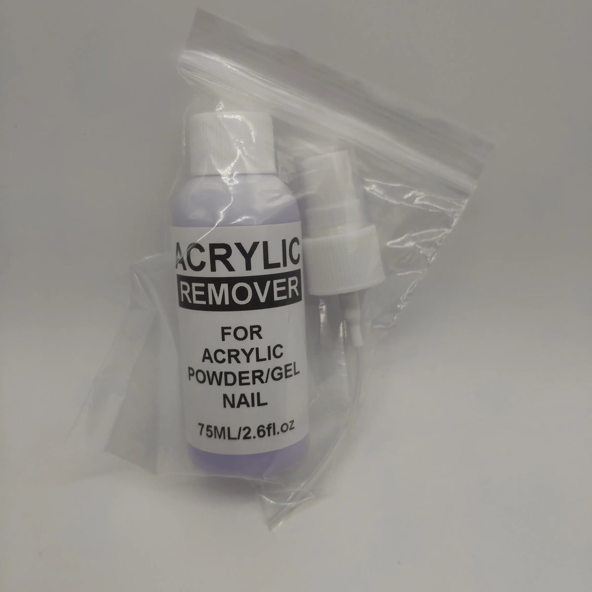 75ml Professional Acrylic Remover Liquid Nail Polish Remover Gel Remover 5