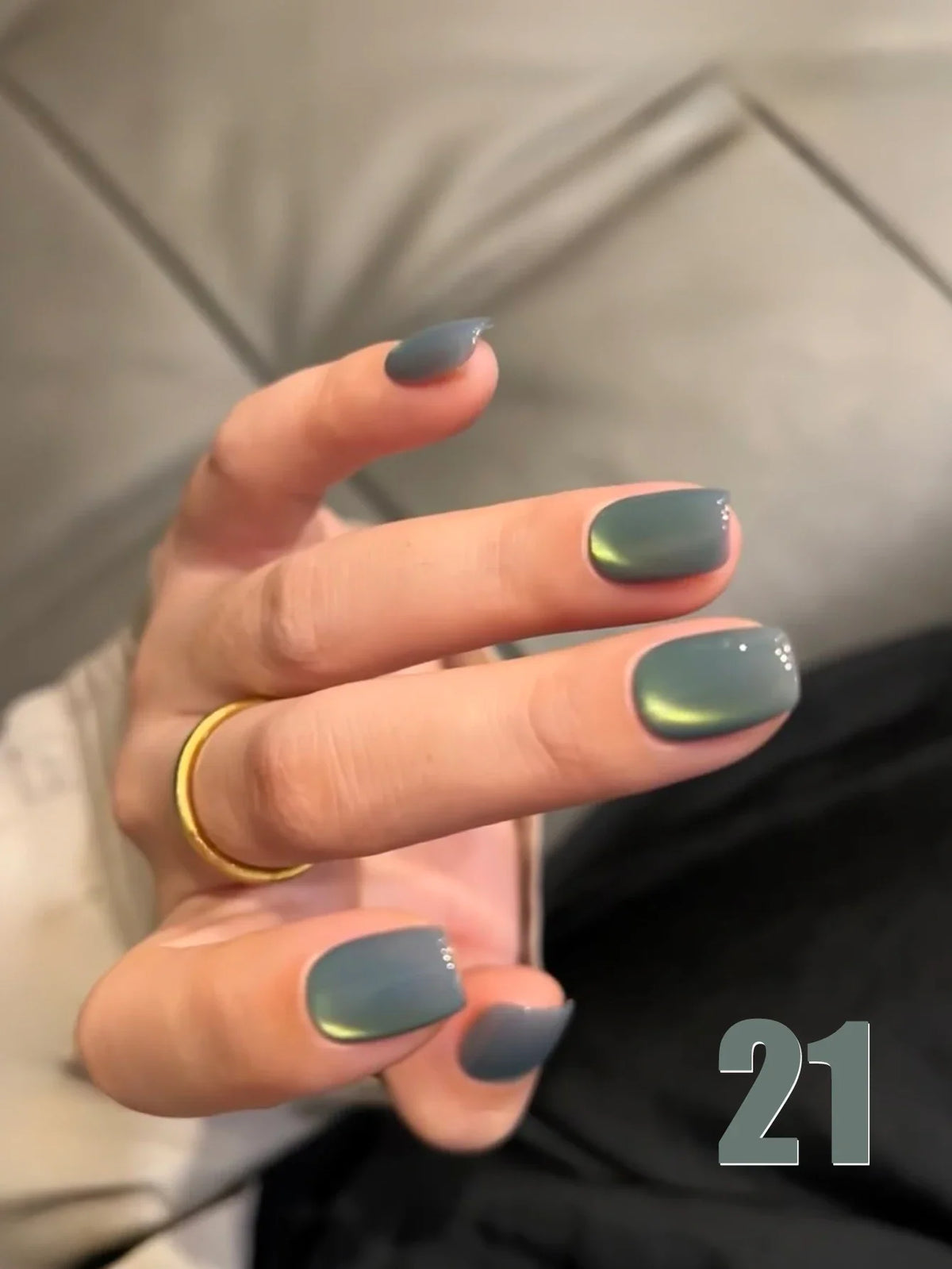 MIANEL 12ML Emperor Green Cat Eye Gel Nail Polish Whitenning Nails Green Nails Suitable For Nail Salons Nail Supplies  1-21pcs 30