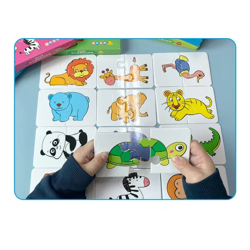 Montessori Cards Educational Toys for Children Learning & more 9