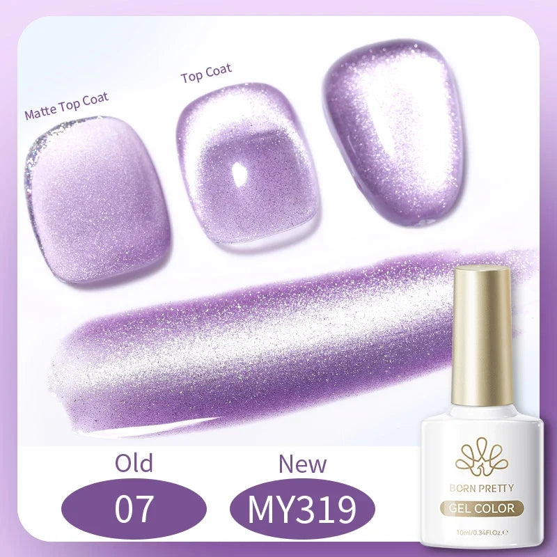 BORN PRETTY 117 Colors Cat Magnetic Gel Nail Polish 10ml Full Coverage Varnish Semi Permanent Super Gorgeous Nails Manicure 85