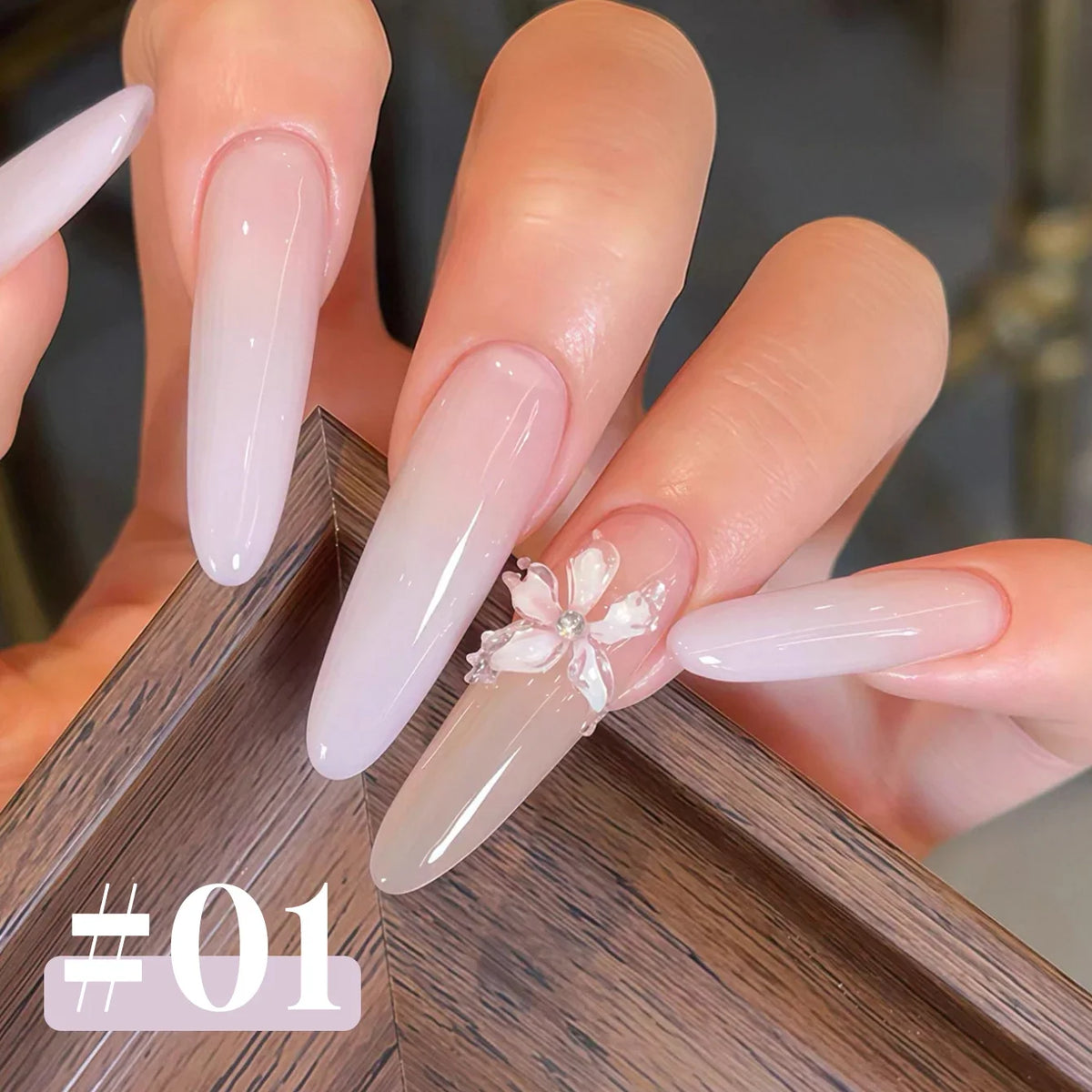 MIANEL 12ML 1-6PCS 2026 New Release Jelly Dopamine Candy Gel Nail Polish - Multi-Color Nude Sheer Finish Bestseller 19