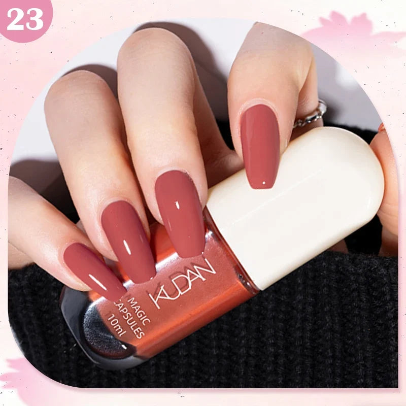 10ml Water-Based Peel Off Nail Polish 40 Colors Long Lasting Quick Drying No Need of Lamp to Cure Nail Supplies Manicure Nails 37