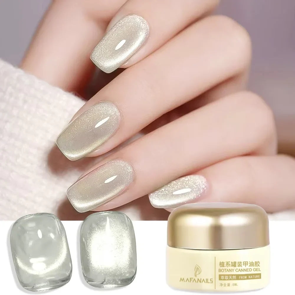 XEIJAYI Pink Cat Eye Gel Nail Polish Ceramic Magnetic Gel UV Semi-permanent Enamels Varnish Nail Supplies For Professionals Gel 41