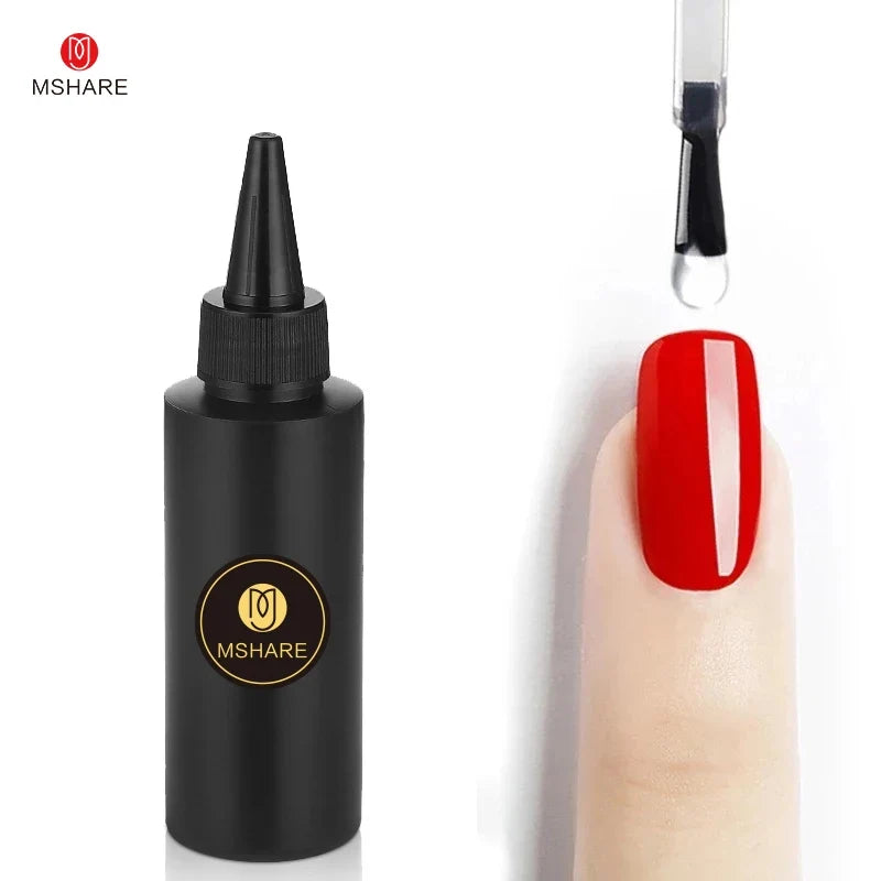 MSHARE 100ML Nail Gel Polish Soak Off UV LED Nails Vernis Semi Permanent Varnish Polish White Red Nail Gel Art 32