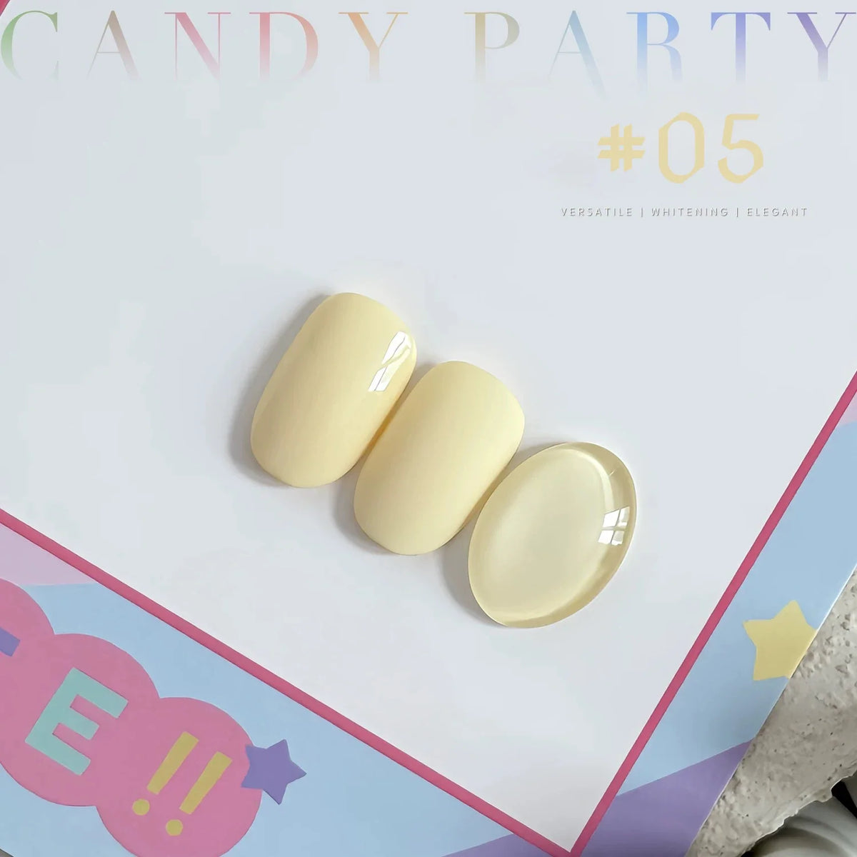 MIANEL 12ML 1-6PCS 2026 New Release Jelly Dopamine Candy Gel Nail Polish - Multi-Color Nude Sheer Finish Bestseller 10