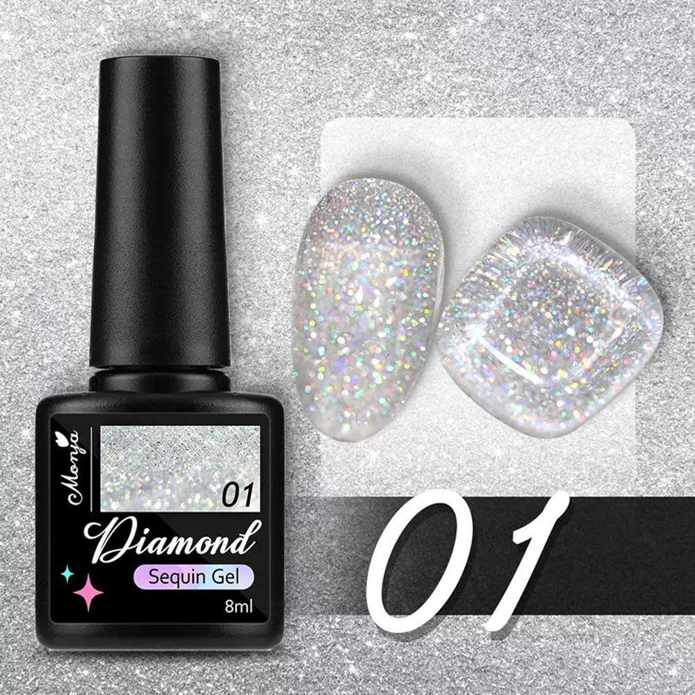 XEIJAYI Pink Cat Eye Gel Nail Polish Ceramic Magnetic Gel UV Semi-permanent Enamels Varnish Nail Supplies For Professionals Gel 74