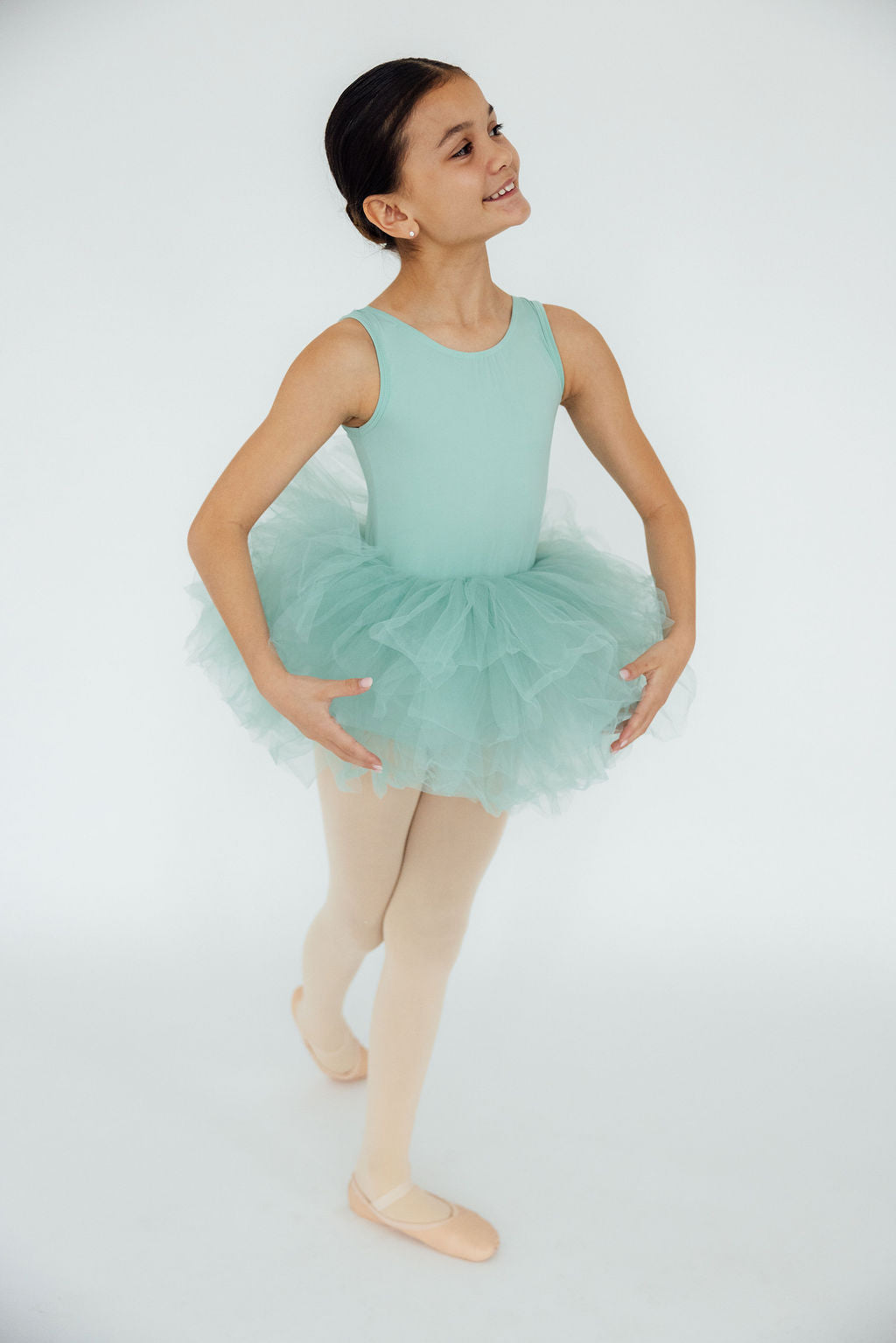 Sage Tank Tutu Leotard 2