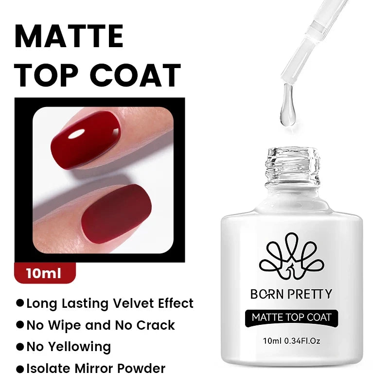 BORN PRETTY 10ml Clear Blooms Gel Polish UV LED Soak Off Nail Art Polish for Spreading Effect Marble Nail Polish Gel Painting 29
