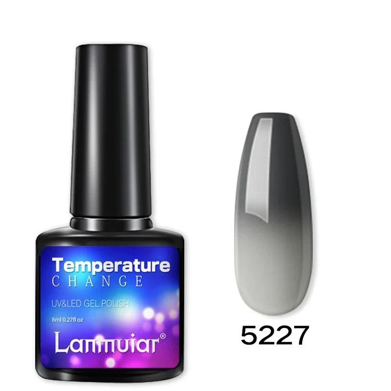 Temperature Color Changing Thermal Nail Polish Fast Drying Water-based Gradient Nail Varnish Manicure Supplies Nail Art 19