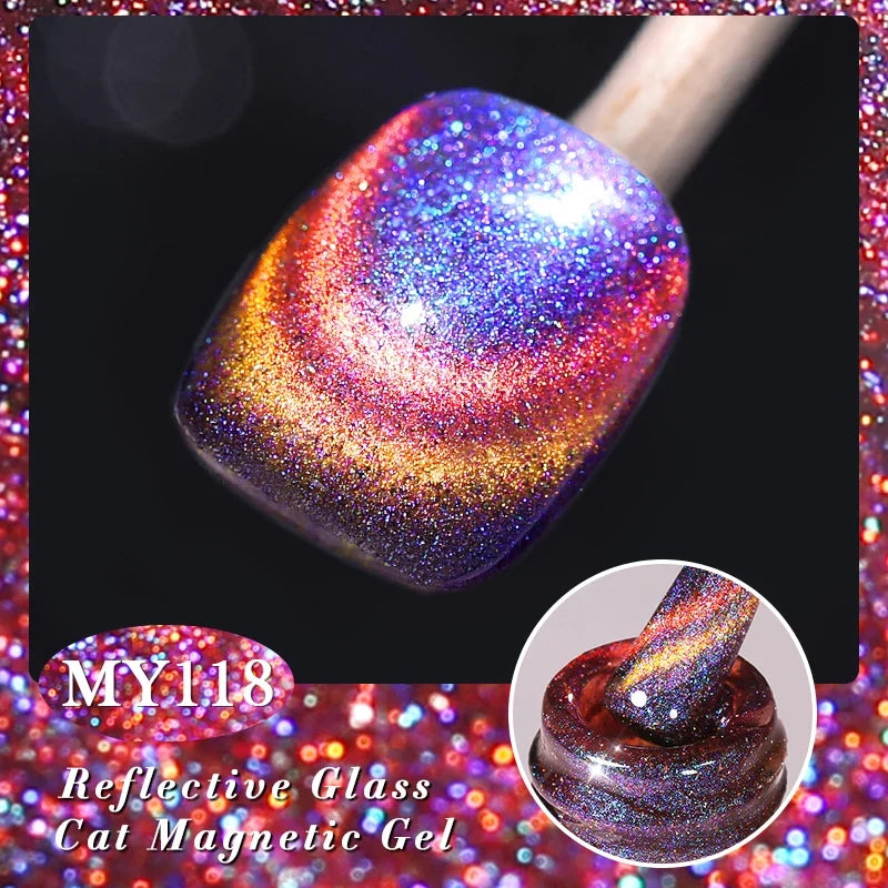 BORN PRETTY 117 Colors Cat Magnetic Gel Nail Polish 10ml Full Coverage Varnish Semi Permanent Super Gorgeous Nails Manicure 35