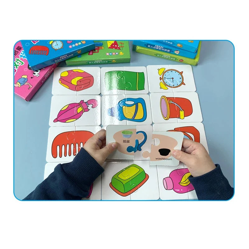 Montessori Cards Educational Toys for Children Learning & more 7
