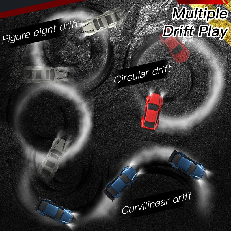 1/64 2.4G High speed Mini Drift Rc Car 4WD Remote Control Car Four Wheel Drive Radio Controlled Mini Racing Model Boy Toy Gifts 5