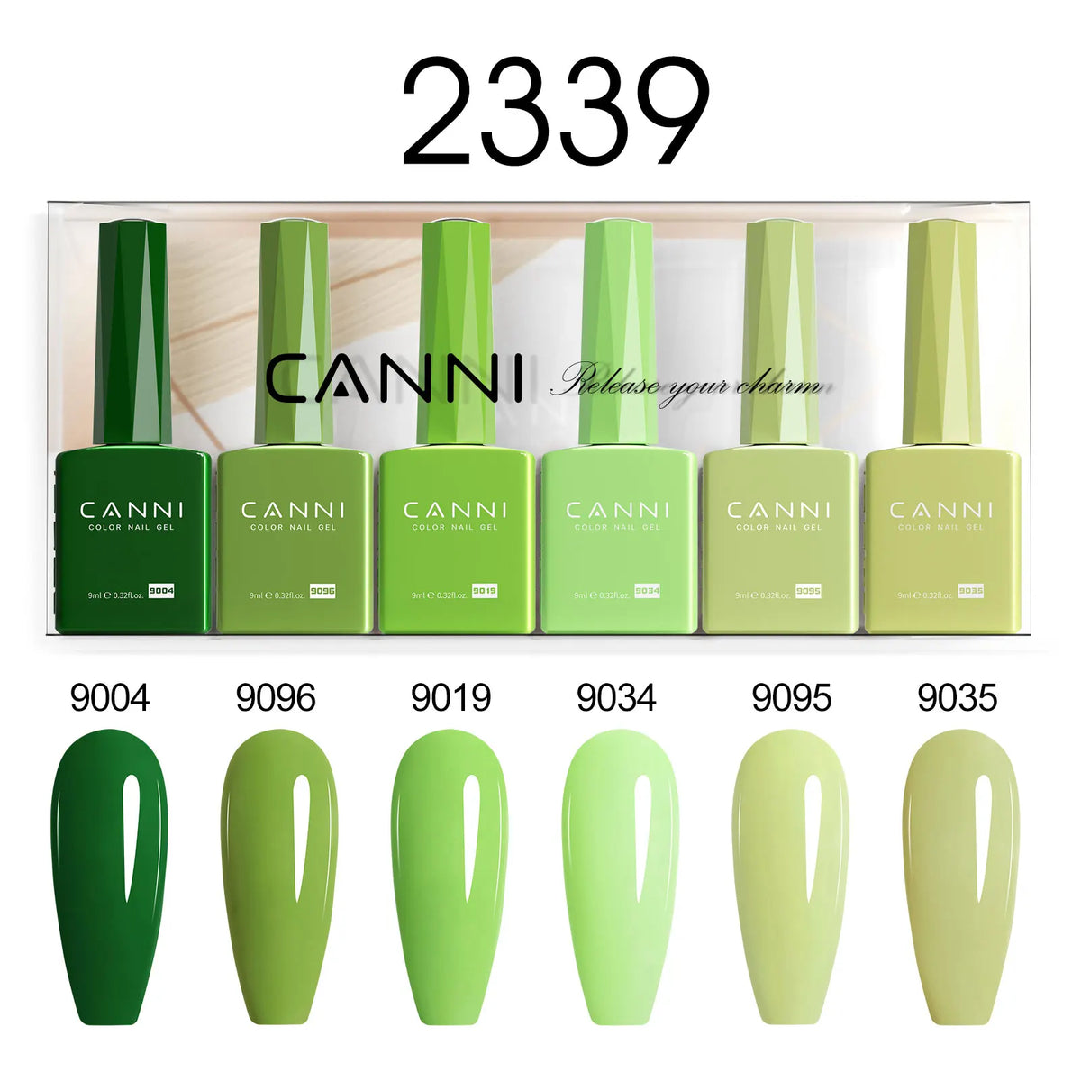6pcs*9ml CANNI HEMA FREE Nail Gel Polish Set Gorgeous Color Semi Permanent Pigmented Painting Gel Soak off UV LED Gel Nails Kit 29