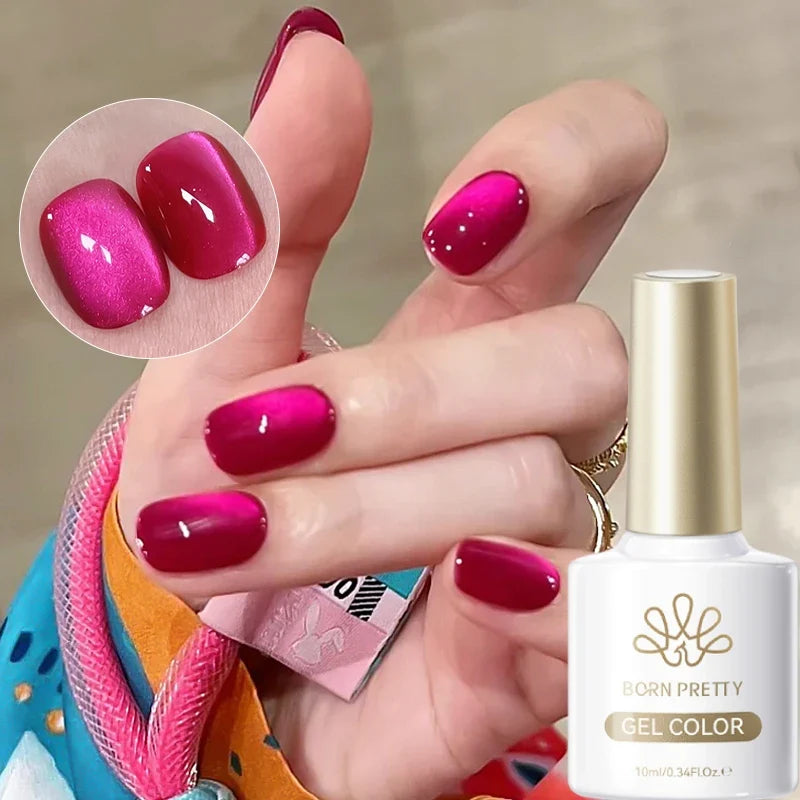 BORN PRETTY 117 Colors Cat Magnetic Gel Nail Polish 10ml Full Coverage Varnish Semi Permanent Super Gorgeous Nails Manicure 80