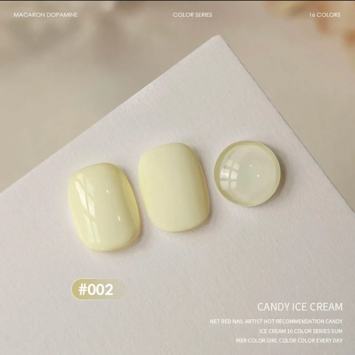 MIANEL 12ML 1-6PCS 2026 New Release Jelly Dopamine Candy Gel Nail Polish - Multi-Color Nude Sheer Finish Bestseller 35