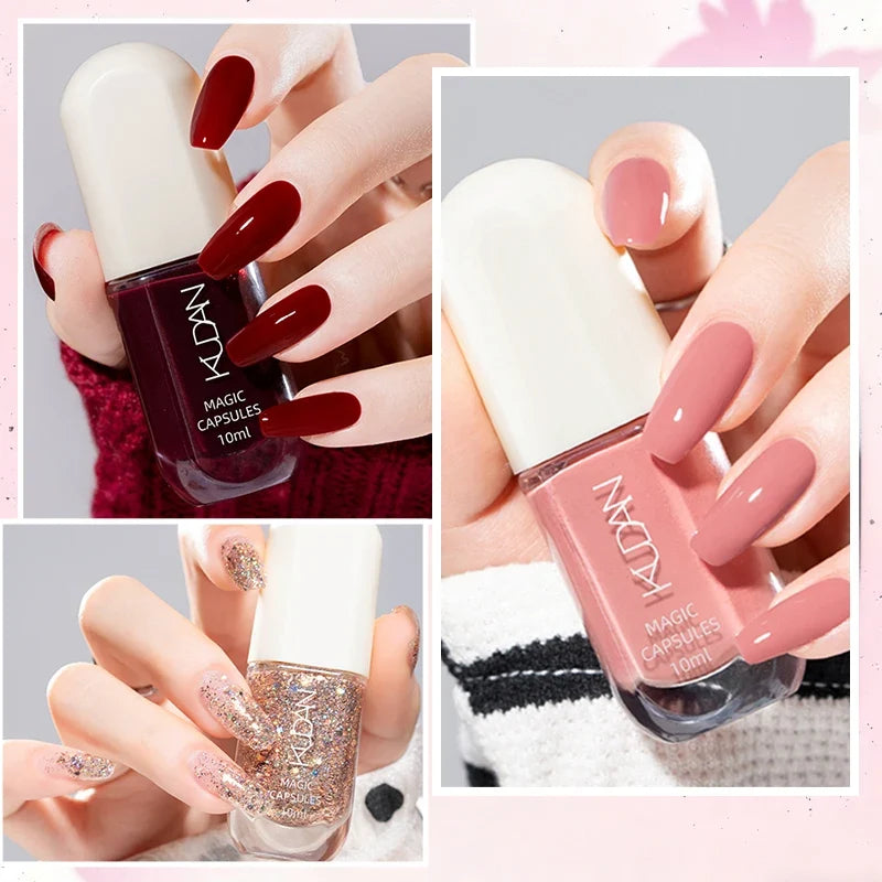 10ml Water-Based Peel Off Nail Polish 40 Colors Long Lasting Quick Drying No Need of Lamp to Cure Nail Supplies Manicure Nails 3