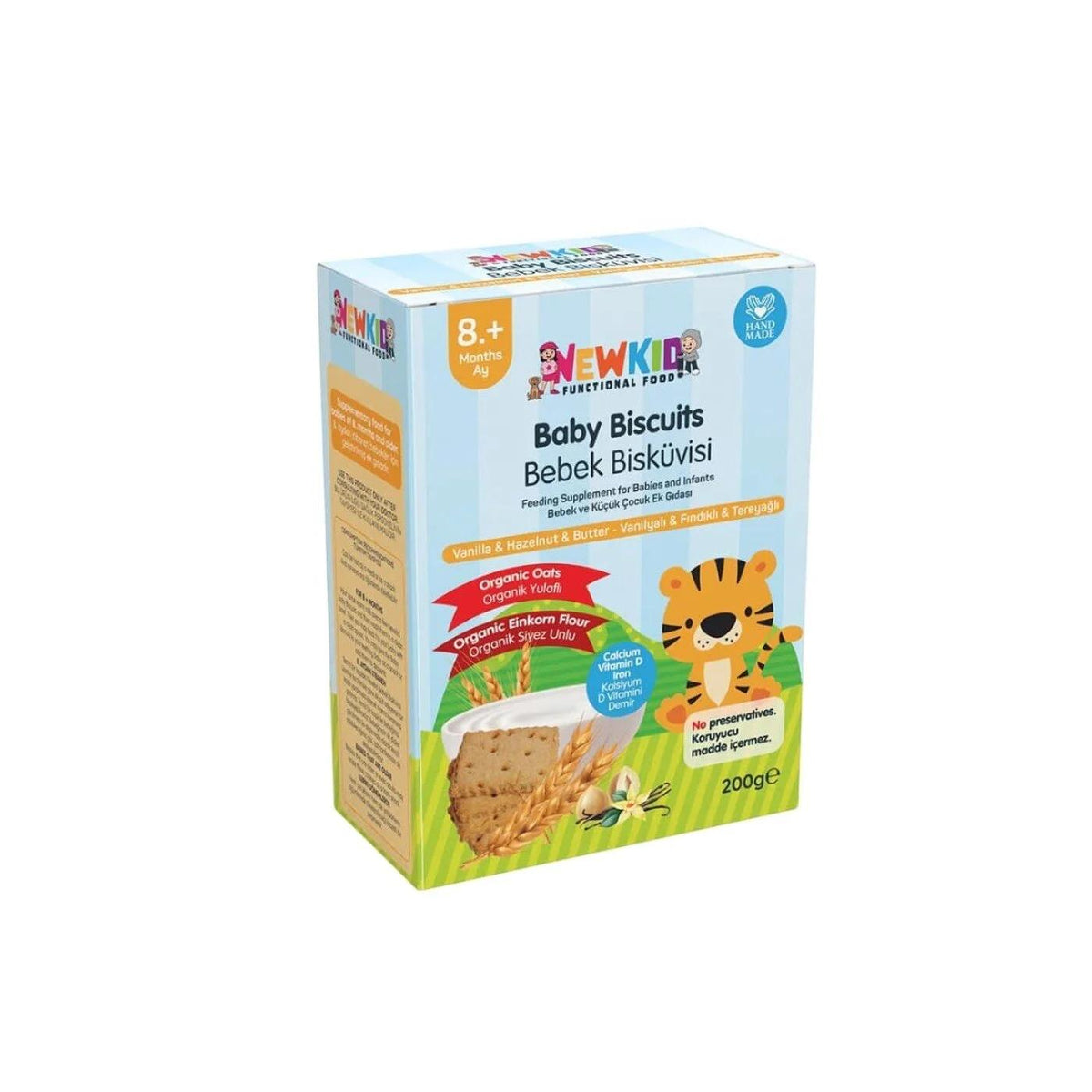 Newkid Vanilla & Hazelnut Baby Biscuits for Toddlers 200g 5