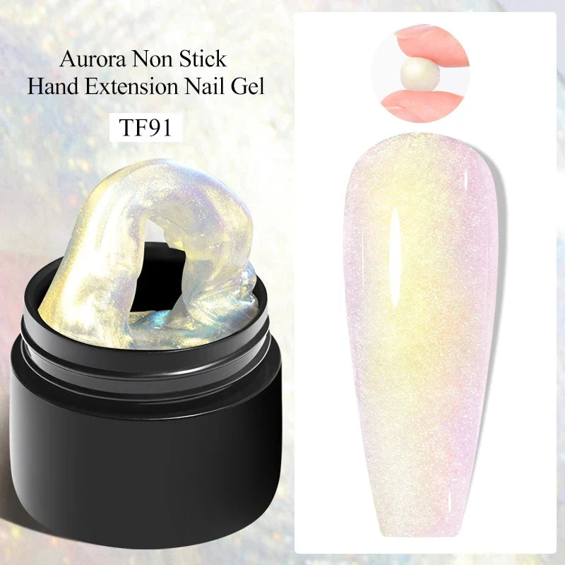 Milky White Nail Extension Gel Clear Nude Building UV Gel For Nails Finger Extensions Form Tips French Nails Manicure Nail Art 82