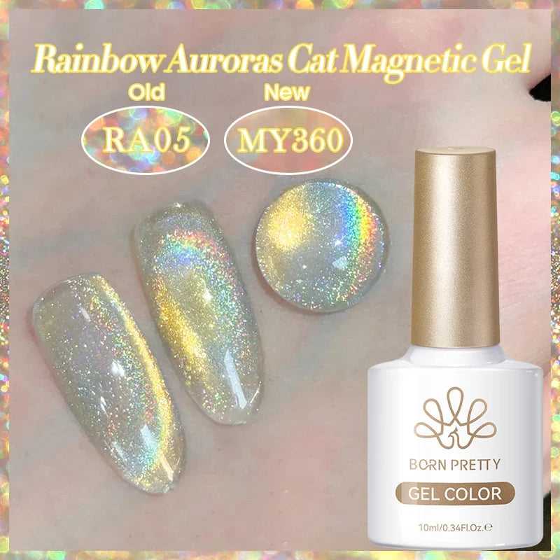 BORN PRETTY 117 Colors Cat Magnetic Gel Nail Polish 10ml Full Coverage Varnish Semi Permanent Super Gorgeous Nails Manicure 101