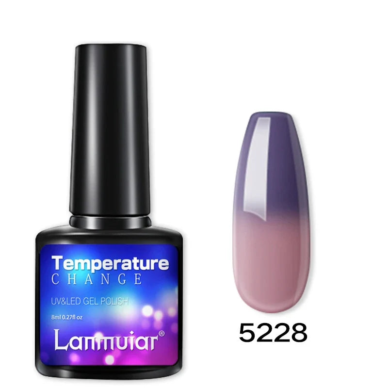 Temperature Color Changing Thermal Nail Polish Fast Drying Water-based Gradient Nail Varnish Manicure Supplies Nail Art 31
