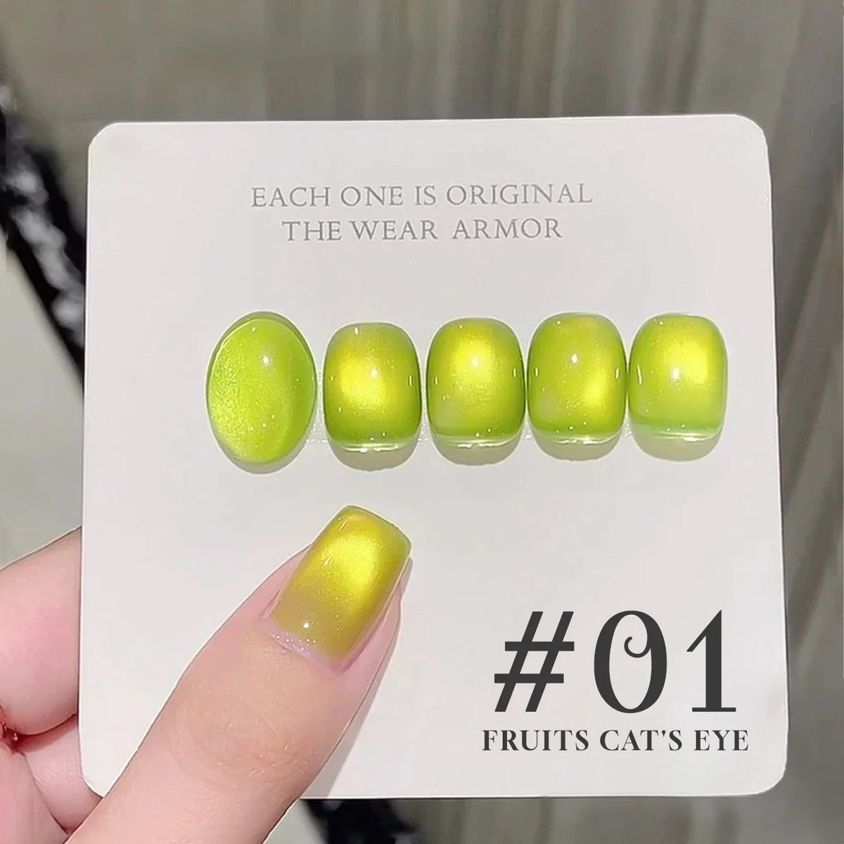 MIANEL 12ML Emperor Green Cat Eye Gel Nail Polish Whitenning Nails Green Nails Suitable For Nail Salons Nail Supplies  1-21pcs 78