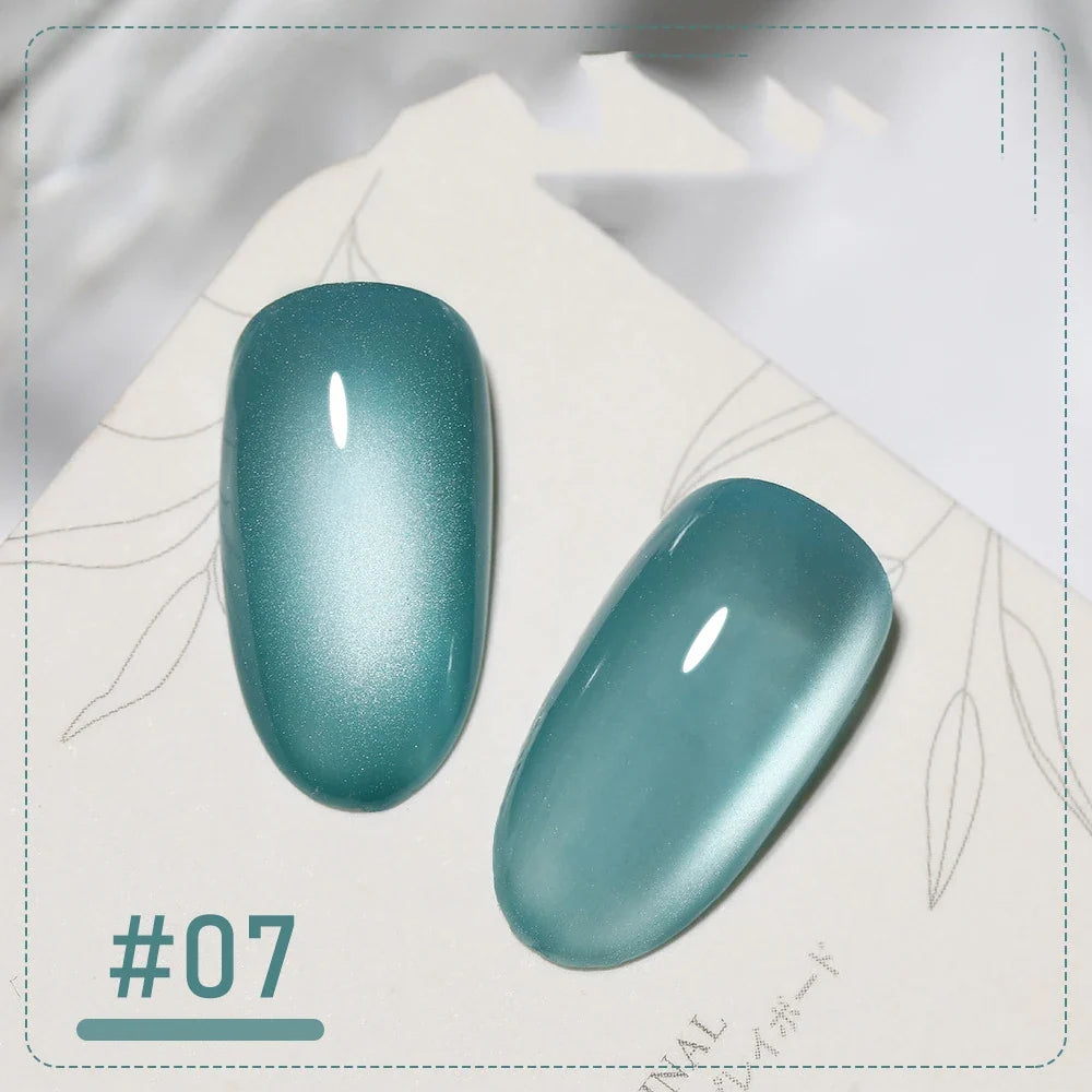 XEIJAYI Pink Cat Eye Gel Nail Polish Ceramic Magnetic Gel UV Semi-permanent Enamels Varnish Nail Supplies For Professionals Gel 38