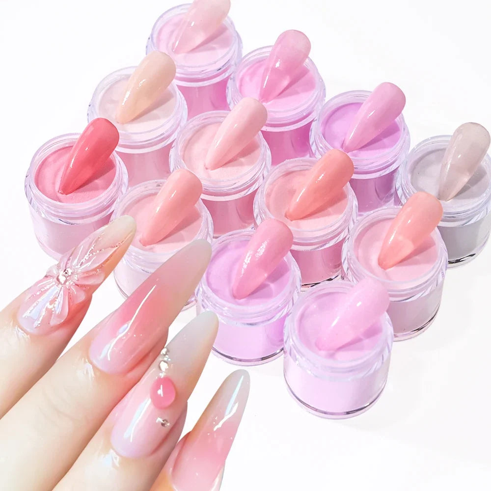 Nail Kit Set Acrylic Powder Monomer Acrylic Liquid For Nail Extension Professional Gel Manicure Set False Nails Art Tools Set *& 17