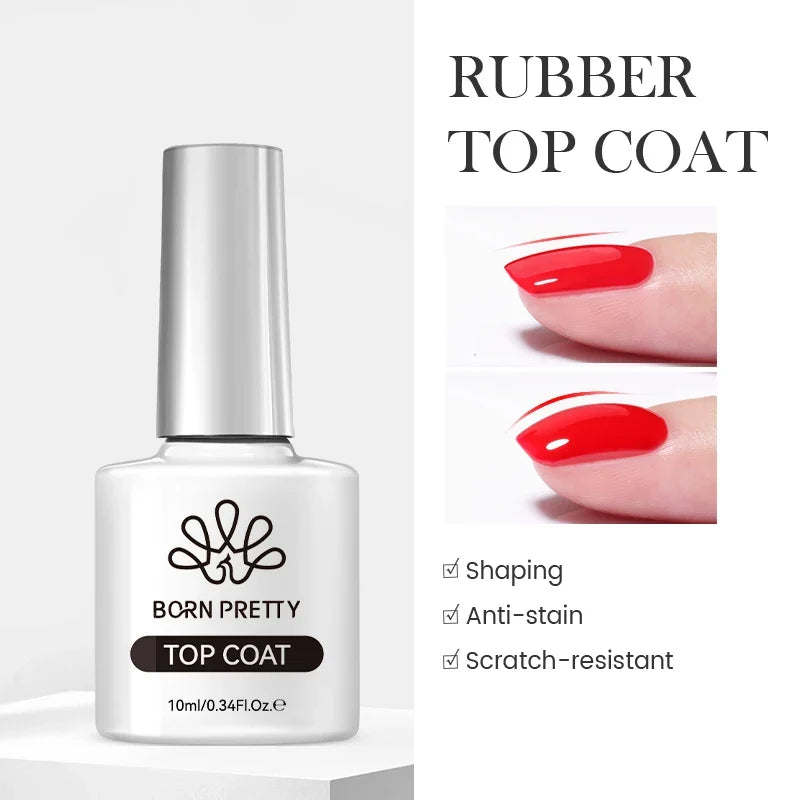 BORN PRETTY 10ml Blood Red Jelly Gel Nail Polish Halloween Nails Art Gel Polish Sheer Translucent Nail Gel for Winter Manicure 45